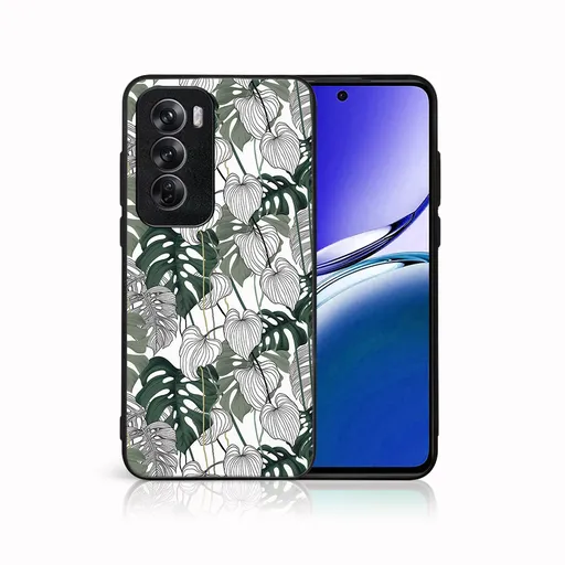 MY ART Ochranný kryt pre Oppo Reno12 5G LEAF (175)
