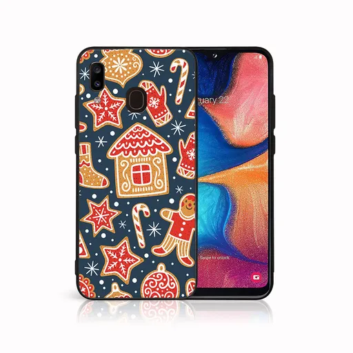 MY ART Obal s vianočným dizajnom Samsung Galaxy A20e CHRISTMAS (069)