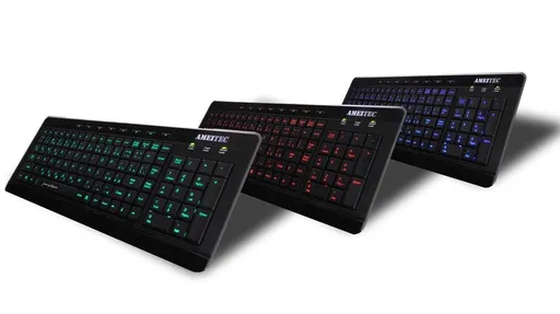 AMEI AM-K3001B/Drôtová USB/CZ layout/Čierna