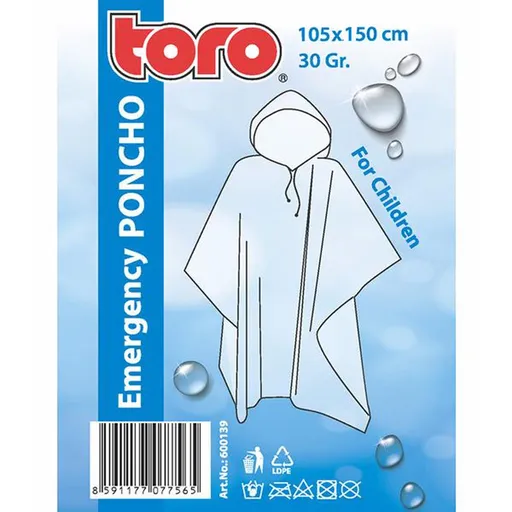 Poncho pláštenka pre deti TORO