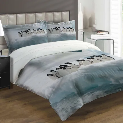 Obliečky Tučniaci (Rozmer: 1x150/200 + 1x60/50)