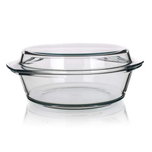 SIMAX Pekáč sklenený okrúhly s vekom 3,7l (2,50 / 1,20) 1861766186