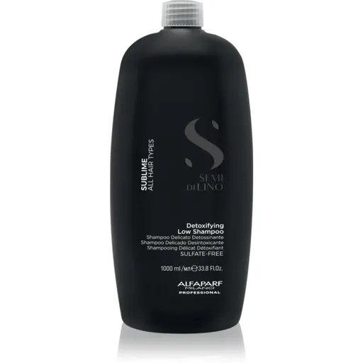 Alfaparf Milano Semi di Lino Sublime čistiaci detoxikačný šampón pre všetky typy vlasov 1000 ml