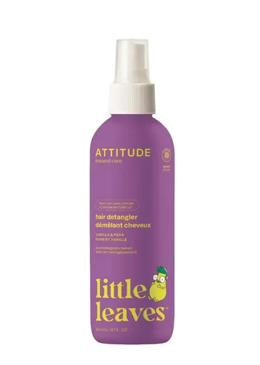 ATTITUDE Little leaves Sprej na ľahké rozčesávanie detských vlasov s vôňou vanilky a hrušky 240 ml