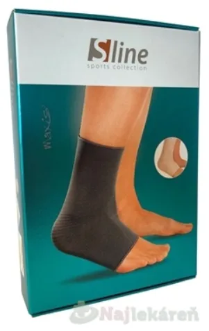 MAXIS S line Kompresný návlek na členok veľkosť 3 šedá 1ks