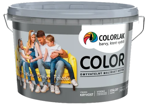 COLORLAK COLOR V-2005 - Matná farebná interiérová farba C0207 - béžová 1,5 kg