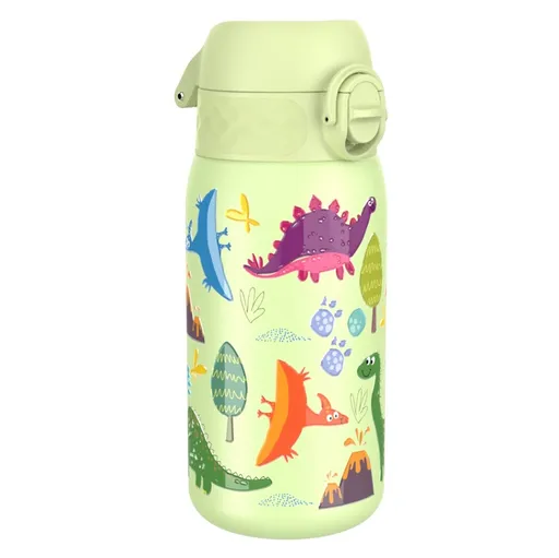 ION8 Leak proof nerezová fľaša dinosaurs 400 ml