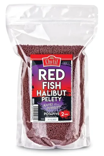 Chytil pelety red fish halibut 800 g - 2 mm