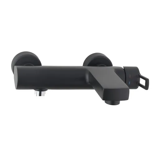 Vaňová batéria Paffoni Ringo bez sprchového setu 150 mm čierna RIN022NO