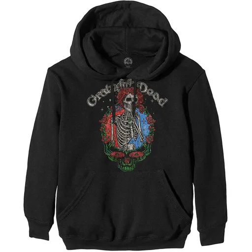 Grateful Dead mikina Floral Stealie Čierna S