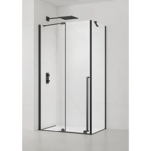 Sprchový kút obdĺžnik 120x90 cm SAT Walk-In Xmotion SATBWIXM120STE90C