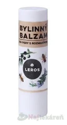 LEROS Bylinný balzam na pery s rozmarínom 4,5g