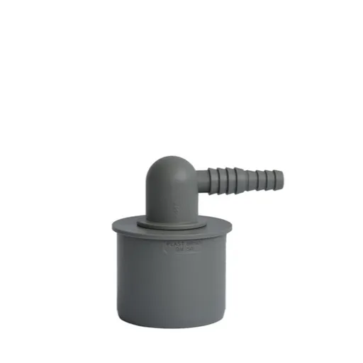 Hadicová prípojka k práčke DN50 Plast Brno sivá UZ50RU0