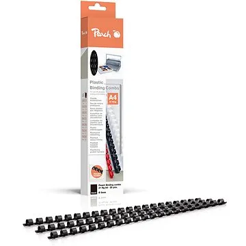 Peach R-PB408-02 A4 8 mm čierny – balenie 25 ks