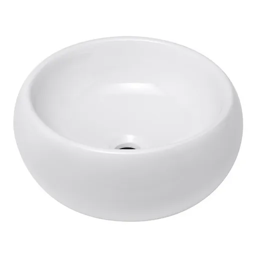 Umývadlo na dosku Glacera Vallone 39,5x39,5 cm bez prepadu VA3939