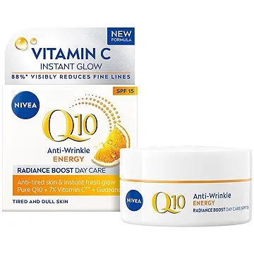 NIVEA Energizujúci Denný krém proti vráskam Q10PLUS C 50 ml (9005800227313)