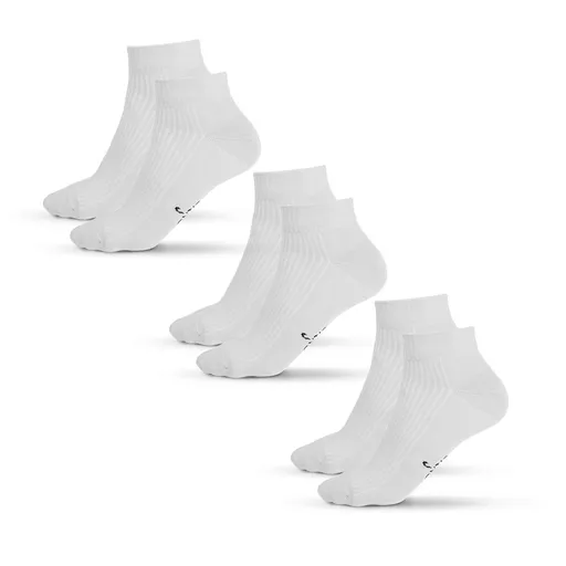 Bontis Sada 3 ks: Ponožky MOOVY - Biela | 43-46