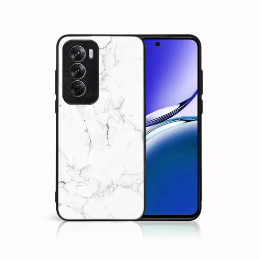 MY ART Ochranný kryt pre Oppo Reno12 Pro 5G WHITE MARBLE (144)