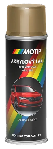AUTOSPREJ ŠKODA - Metalíza na auto v spreji AC9601 - béžová atacama 0,2 L