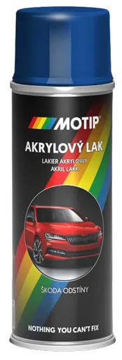 AUTOSPREJ ŠKODA - Metalíza na auto v spreji AC9461 - modrá nočná 0,2 L