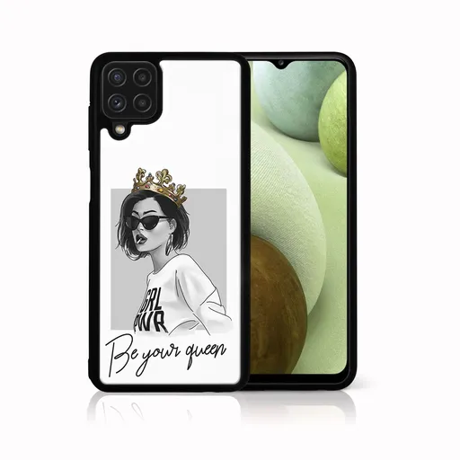 MY ART Silikónový kryt Samsung Galaxy A12 / M12 QUEEN (139)