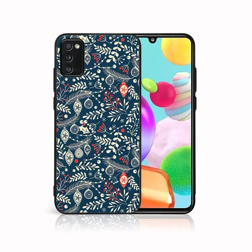 MY ART obal s vianočným dizajnom Samsung Galaxy A41 MISTLETOE (070)