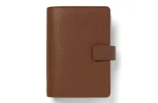 Filofax Camden A6 týždenný 2026 hnedý