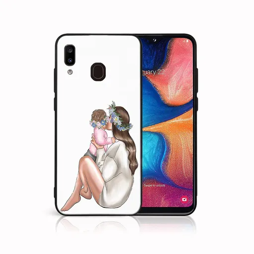 MY ART Ochranný obal pre Samsung Galaxy A20e BABY GIRL (111)