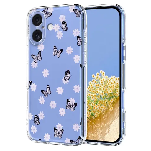 ART TPU Ochranný obal pre Apple iPhone 17 LITTLE BUTTERFLY