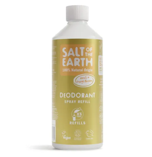 Prírodný kryštálový deodorant PURE AURA -neroli a kvet pomarančovníka , náplň 500ml