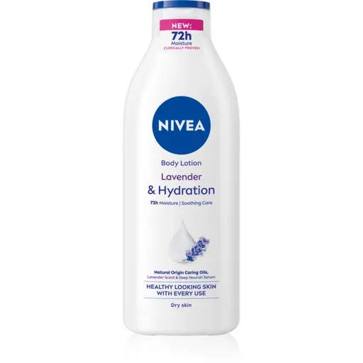 Nivea Lavender telové mlieko s levanduľou 400 ml