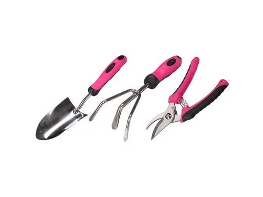 Súprava záhradného náradia SIXTOL GARDEN PINK 3 3ks