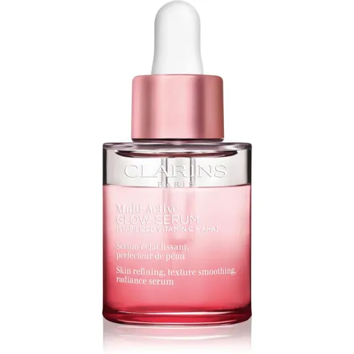 Clarins Multi-Active Glow Serum rozjasňujúce sérum s vyhladzujúcim efektom 30 ml