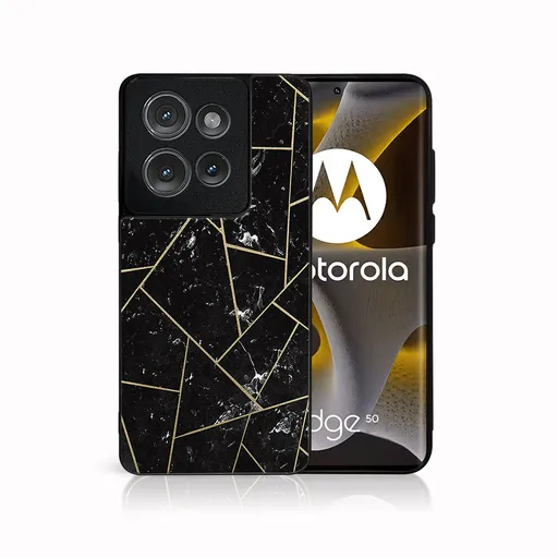 MY ART Ochranný kryt pre Motorola Edge 50 POLYGONAL (150)
