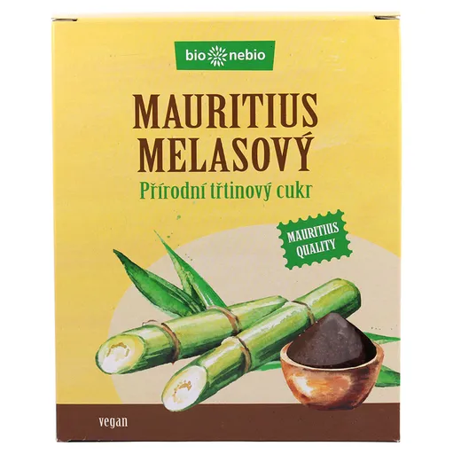 BIO NEBIO Melasový prírodný trstinový cukor 300 g