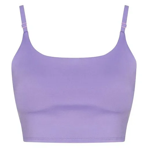 Just Cool Dámska športová podprsenka z recyklovaného polyesteru - Levanduľová | XS