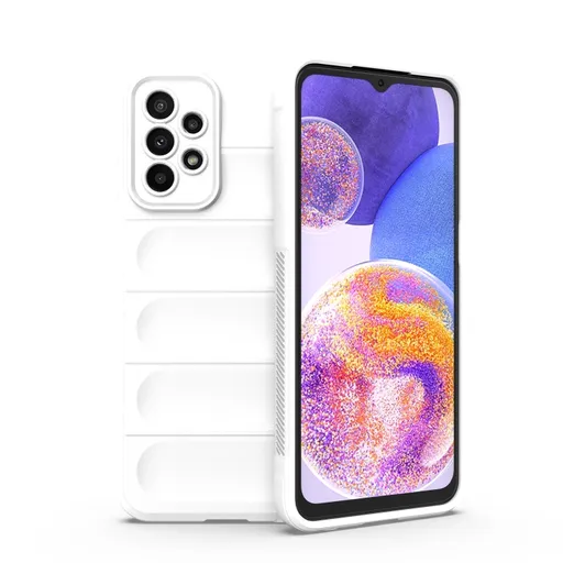 STEPS Ochranný kryt pre Samsung Galaxy A23 / A23 5G biely