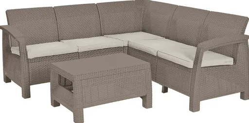 KETER Záhradný set GREEK RELAX SET | cappuccino