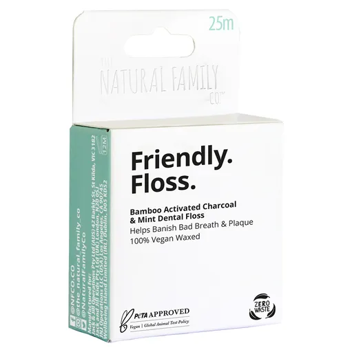 NATURAL FAMILY Friendly Floss Zubná niť 25 m