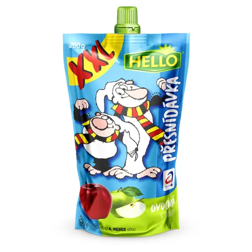 HELLO XXL Kapsička s jablkami 200 g x 10 kusov