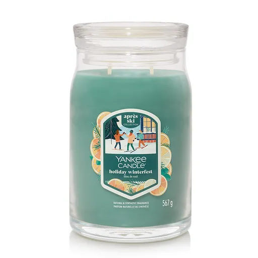 Yankee Candle Vonná sviečka veľká Signature Holiday Winterfest, 567 g, L