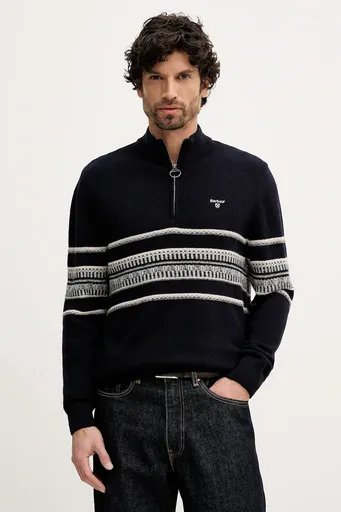 Vlnený sveter Barbour Kepwick