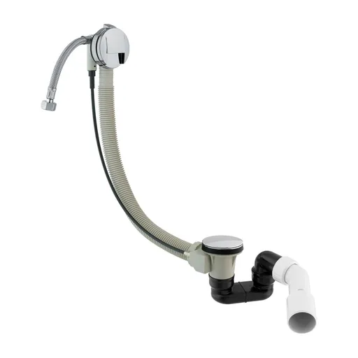 OMNIRES - CGS Sifón vaňový automat komplet s napúšťaním chróm /CR/ TK152-3.01+64-SCR