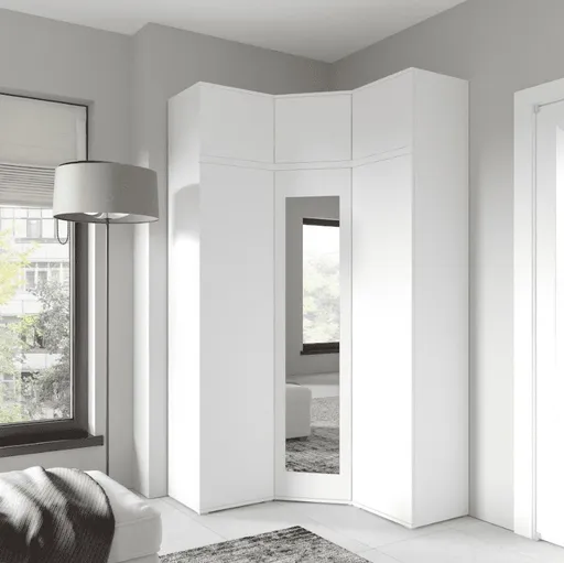 ArtPK Predsieň AMY 41 | so zrkadlom Farba: Biela