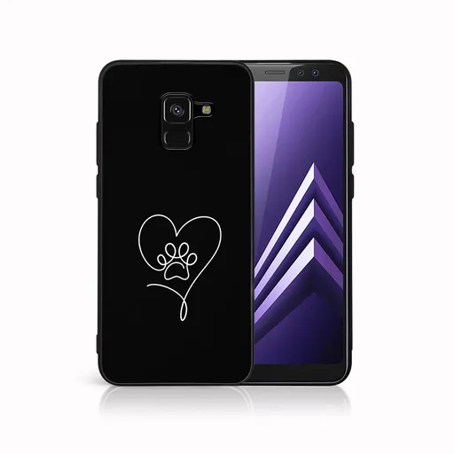 MY ART Ochranný kryt pre Samsung Galaxy A8 2018 (A530) PAW (201)