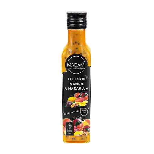 MADAMI Ovocie na limonádu mango & maracuja 250 ml