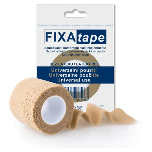 FIXAtape STRETCH Samofixačné elastické ovínadlo mix farieb 7.5 cm x 450 cm 1 kus