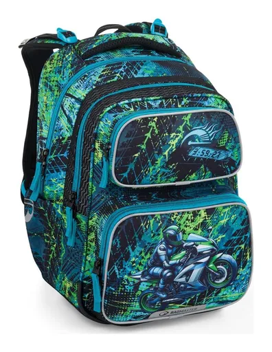 Školská taška Bagmaster DOPI 25 B Motorcycle