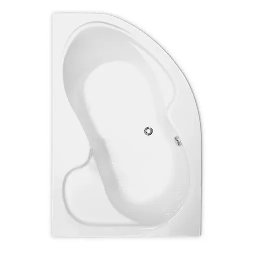 Roth Tullip asymetrická vaňa 160x100 cm akrylát ľavá 5159000