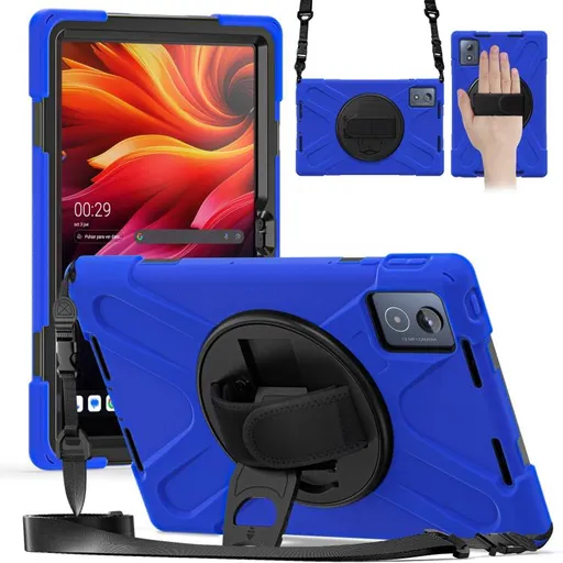 SOLID Odolný obal pre Lenovo Tab K11 Plus modrý